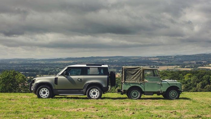 Land Rover Defender 2020 alter Land Rover retro 4x4 offroader auto