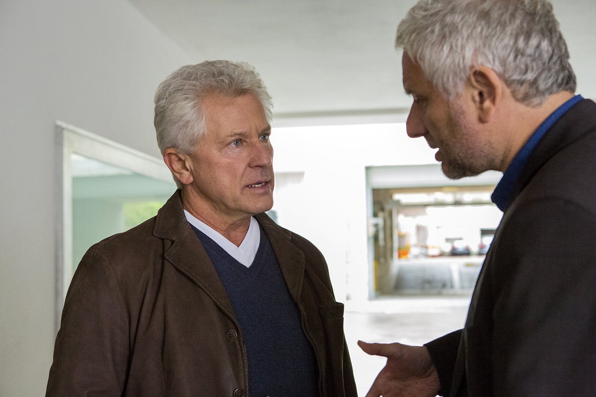 Kriminalhauptkommissar Ivo Batic (Miroslav Nemec) und Kriminalhauptkommissar Franz Leitmayr (Udo Wachtveitl).