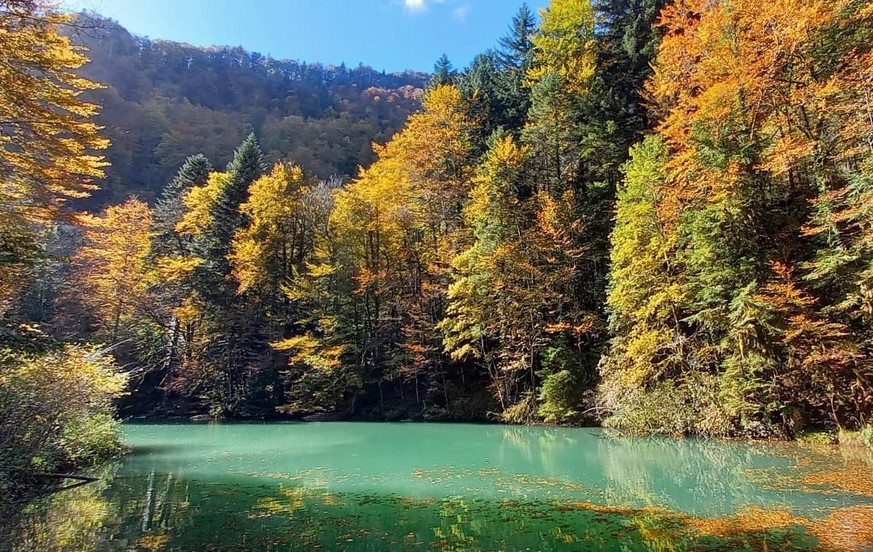 Rauszeit Farbige Seen Lac Vert Pichoux