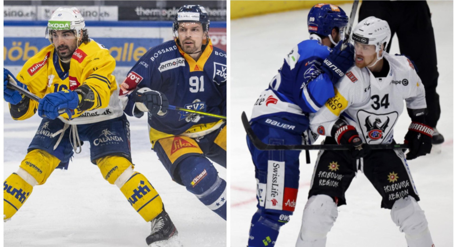 Zug gegen Davos oder Fribourg gegen ZSC – auf welches Duell freust du dich mehr?