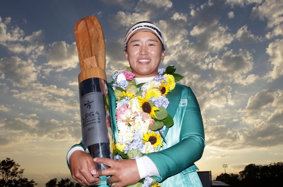 Hauptsache Holz. Passendes Ostergeschenk, gestiftet von der LPGA KEB-HanaBakn Championship.