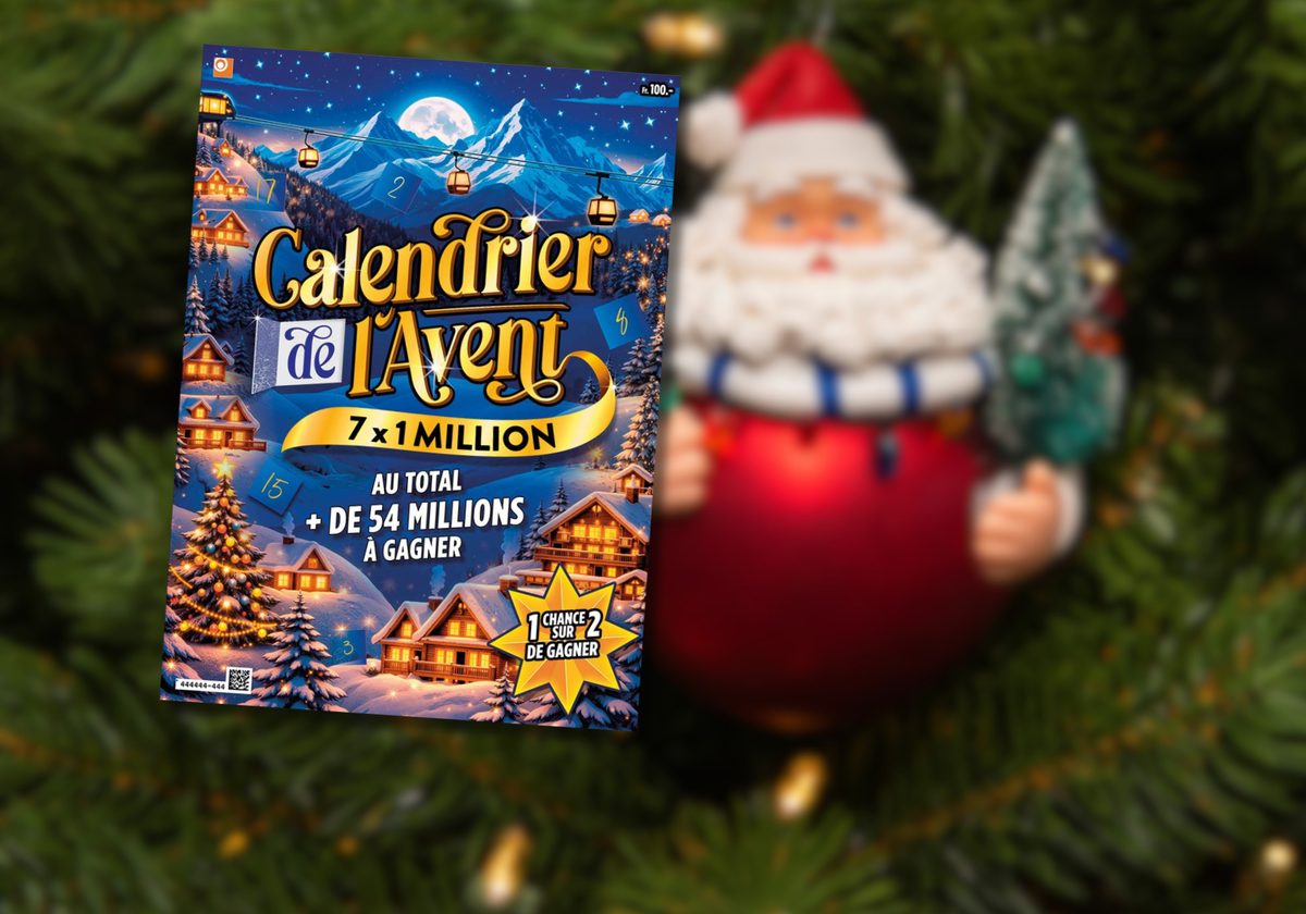 Calendrier de l'avent de la loterie romande