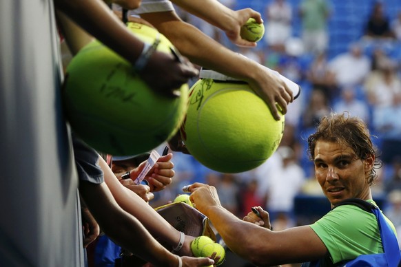 Rafael Nadal kam gegen Diego Schwartzman ganz schön ins Schwitzen.