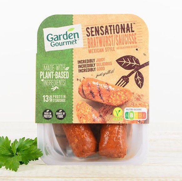 Nestle Garden Gourmet Bratwurst Mexican Style vegan vegetarisch essen food