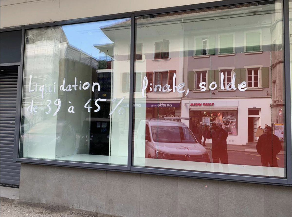 Nouvelle dénonciation pénale après les tags de Payerne