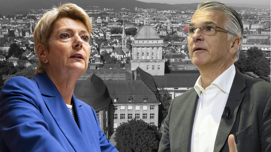 UBS-Regulierung: Karin Keller-Sutter, Sergio Ermotti und die Forschung