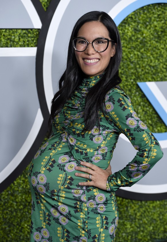 Ali Wong arrives at the GQ Men of the Year Party at Chateau Marmont on Thursday, Dec. 7, 2017, in Los Angeles. (Photo by Chris Pizzello/Invision/AP)