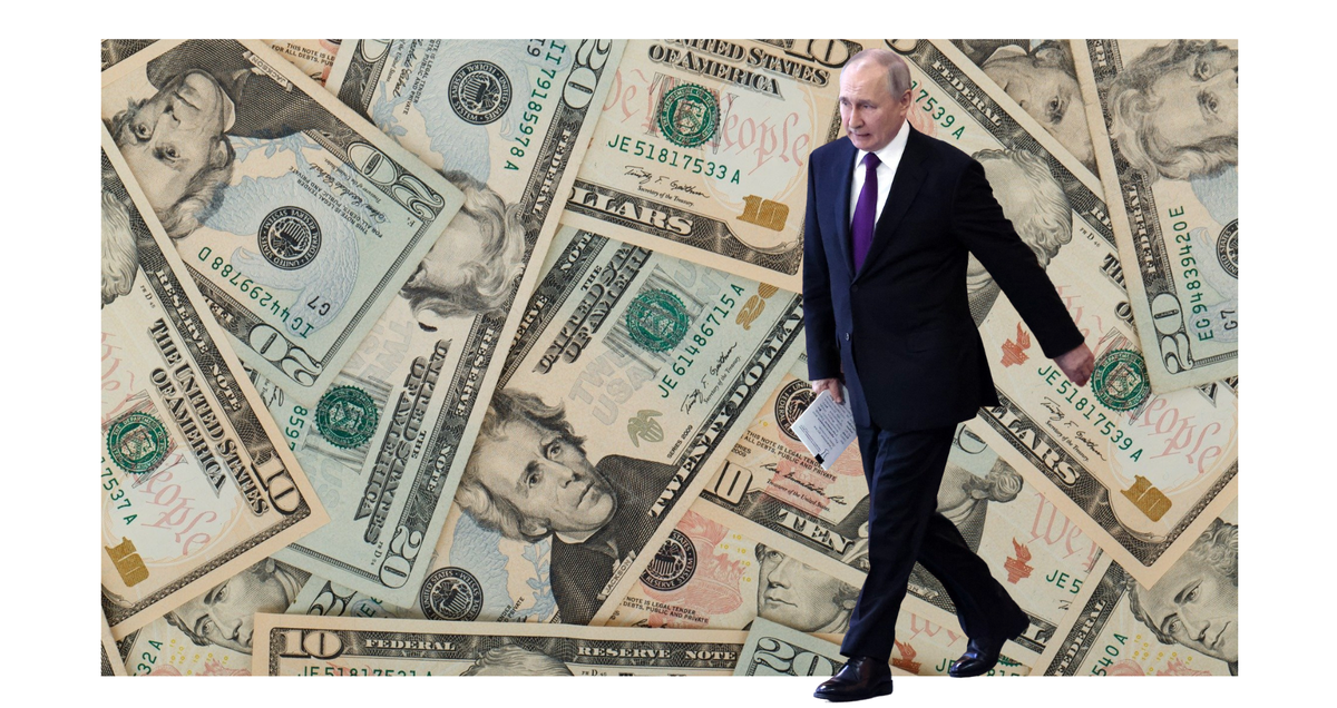 La croissance du PIB russe a donné (littéralement) envie à Poutine de tendre, sur scène, un doigt d'honneur aux sanctions occidentales.