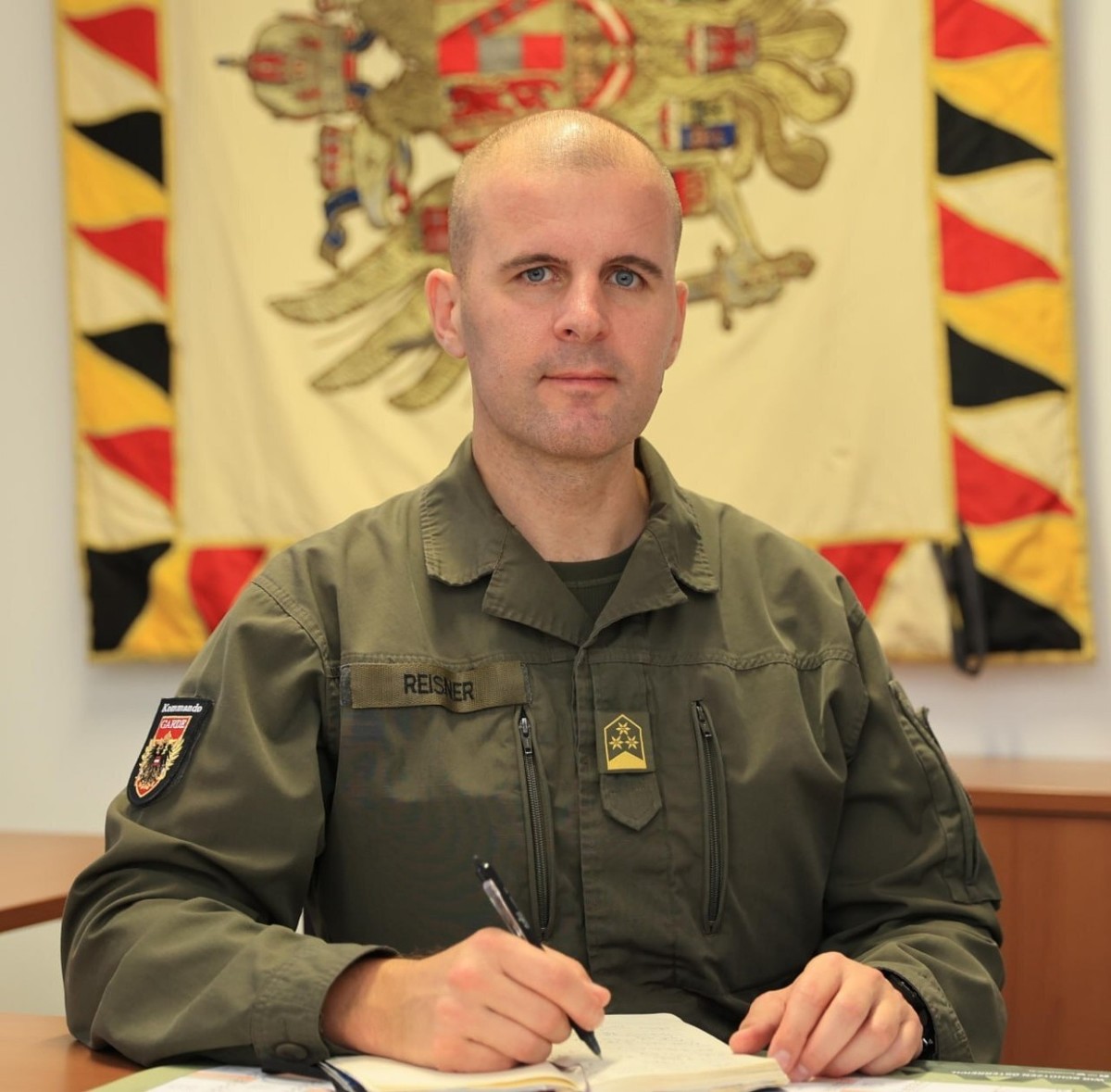 Markus Reisner, oberster Offizier des Generalstabsdienstes Österreichs und Militärhistoriker