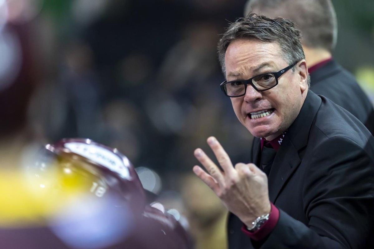 Le bouillant Chris McSorley, ici sur le banc de Genève-Servette, pourrait s'enflammer dans la Cité du soleil.