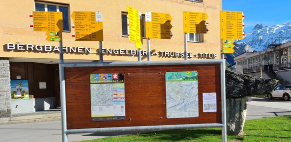 Wanderwegweiser Engelberg Rauszeit Wegweiser Wandern Schweiz