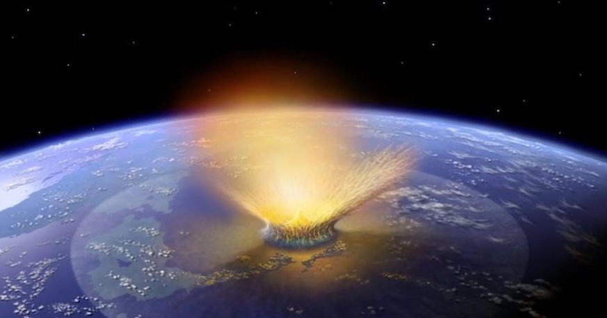 Einschlag des Chicxulub-Meteoriten vor rund 66 Millionen Jahren