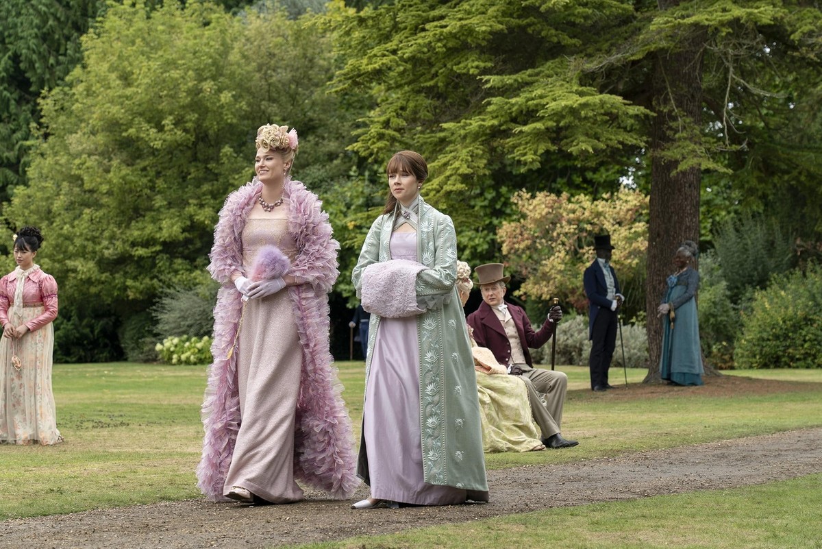 Claudia Jessie and Jessica Madsen in Out of the Shadows (2024)