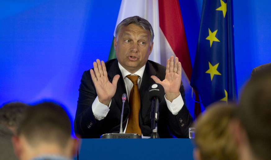 Der ungarische Regierungschef&nbsp;Viktor Orbán will keine Flüchtlinge.&nbsp;<br data-editable="remove">