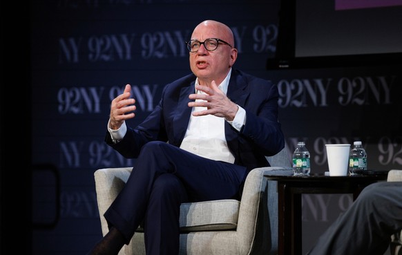 FILE - Author Michael Wolff discusses his latest book on March 14, 2025, in New York. (Photo by CJ Rivera/Invision/AP, File)
Michael Wolff
