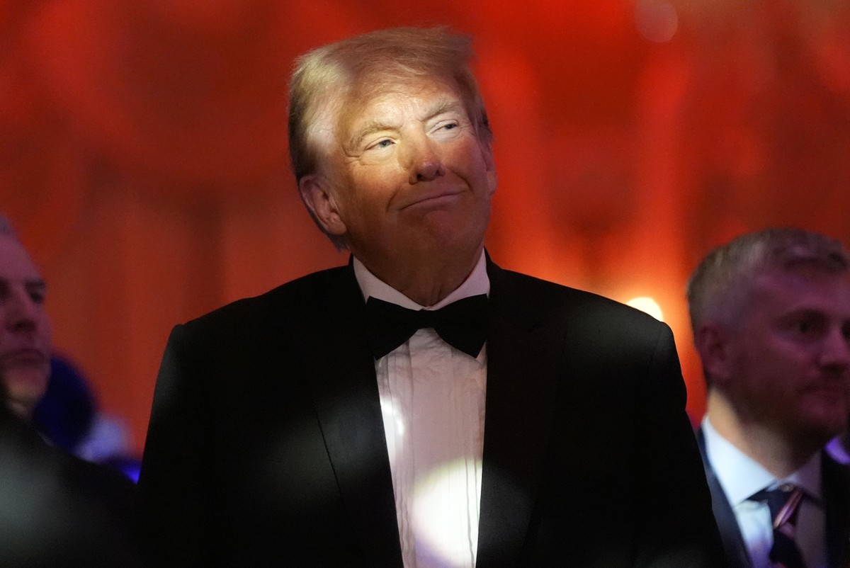 President-elect Donald Trump listens during an America First Policy Institute gala at his Mar-a-Lago estate, Thursday, Nov. 14, 2024, in Palm Beach, Fla. (AP Photo/Alex Brandon)
Donald Trump
