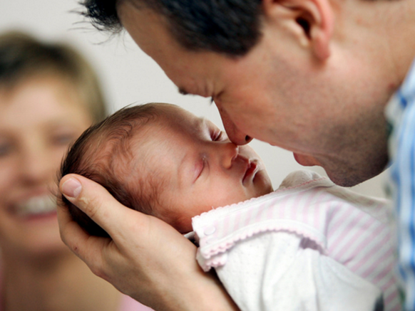 Vaterschaft, Baby