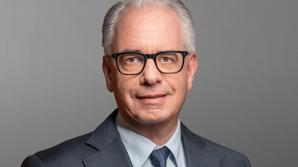 epa10093385 (FILE) - An undated handout photo made available by Credit Suisse shows CEO Asset Management of Credit Suisse Ulrich Koerner, in Switzerland. (Issued 27 July 2022). According to a statemen ...