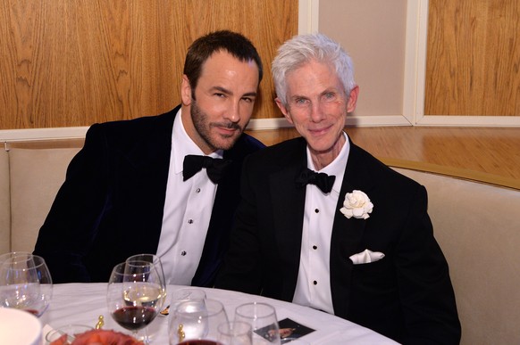 Tom Ford (links) mit Ehemann Richard Buckley.