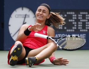 Krunic kann ihren Erfolg kaum fassen.