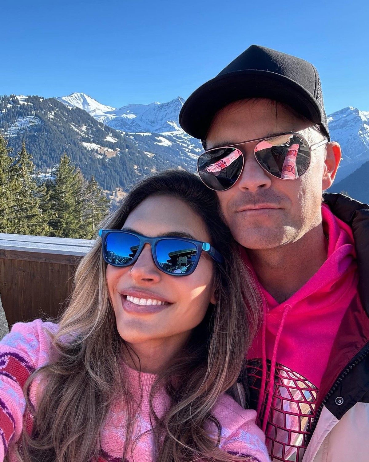 Ayda Field Williams et Robbie Williams.