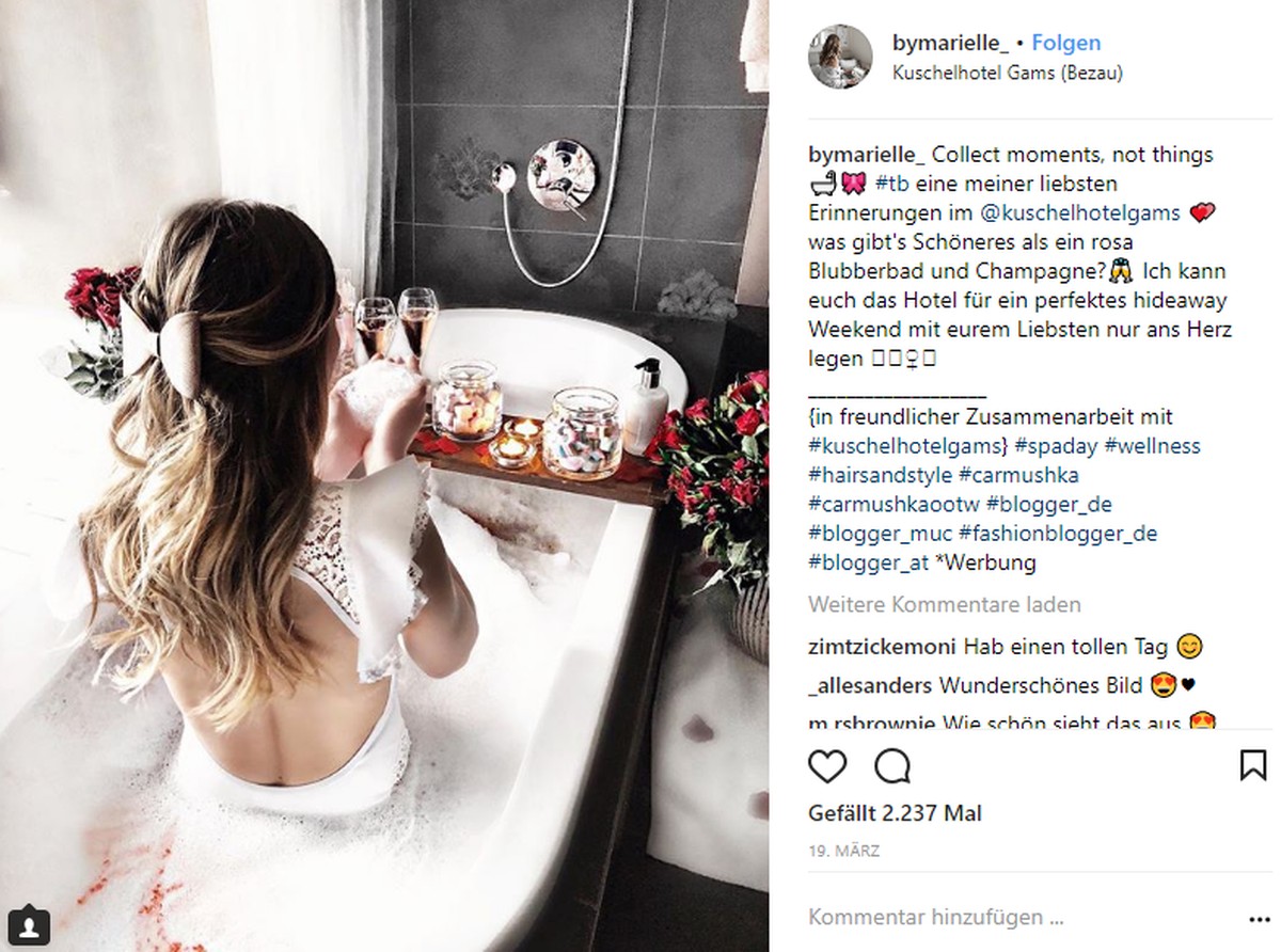 Was kostet so ein Hochzeitskleid? Irgendetwas zwischen 1000 und 5000 Franken? Dann kann man es schliesslich nach der Hochzeit auch noch in die Badewanne anziehen!
