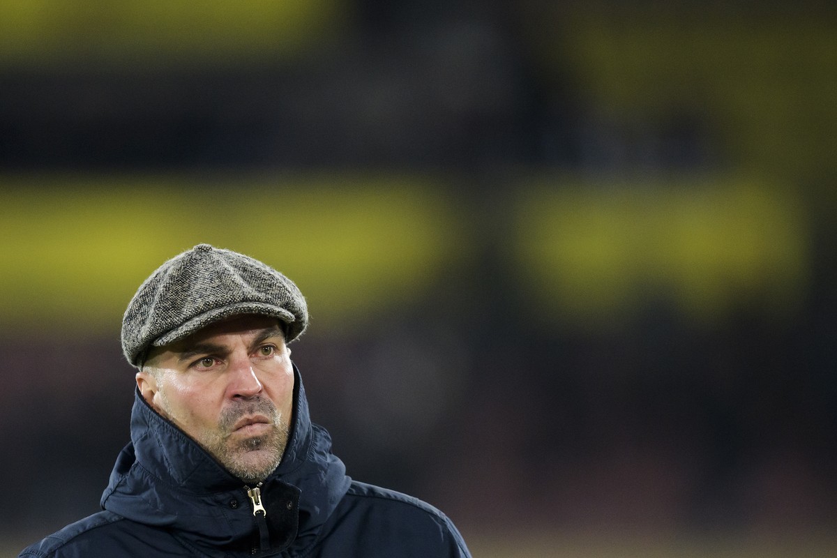 ARCHIVBILD ZUR ENTLASSUNG VON FCL-TRAINER MARKUS BABBEL --- L'entraineur lucernois Markus Babbel, lors de la rencontre de football de Super League entre le FC Lausanne-Sport, LS, et le FC Luzern  ...