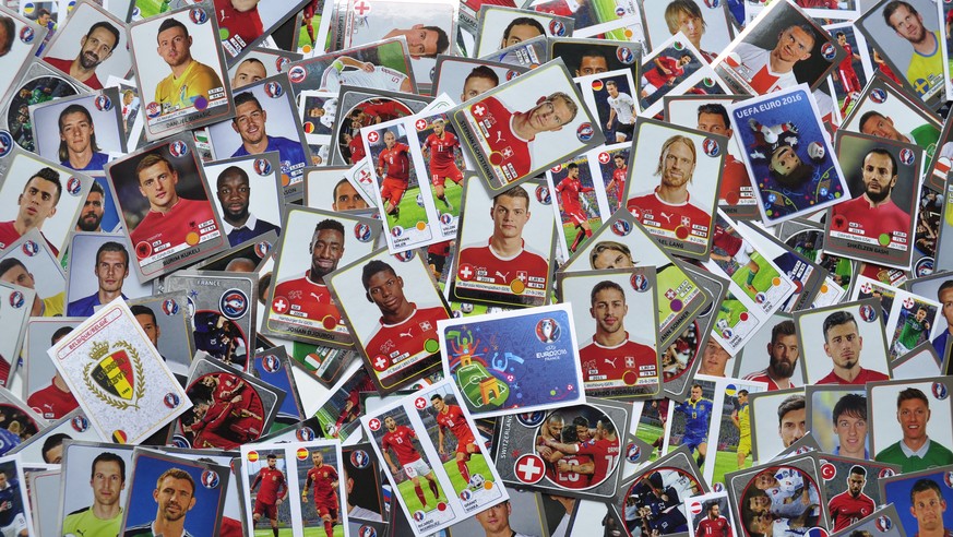 Panini UEFA Euro 2016 Sticker Star Edition / Weiterer Text über ots und www.presseportal.ch/de/nr/100020842 / Die Verwendung dieses Bildes ist für redaktionelle Zwecke honorarfrei. Veröffentlichung bi ...