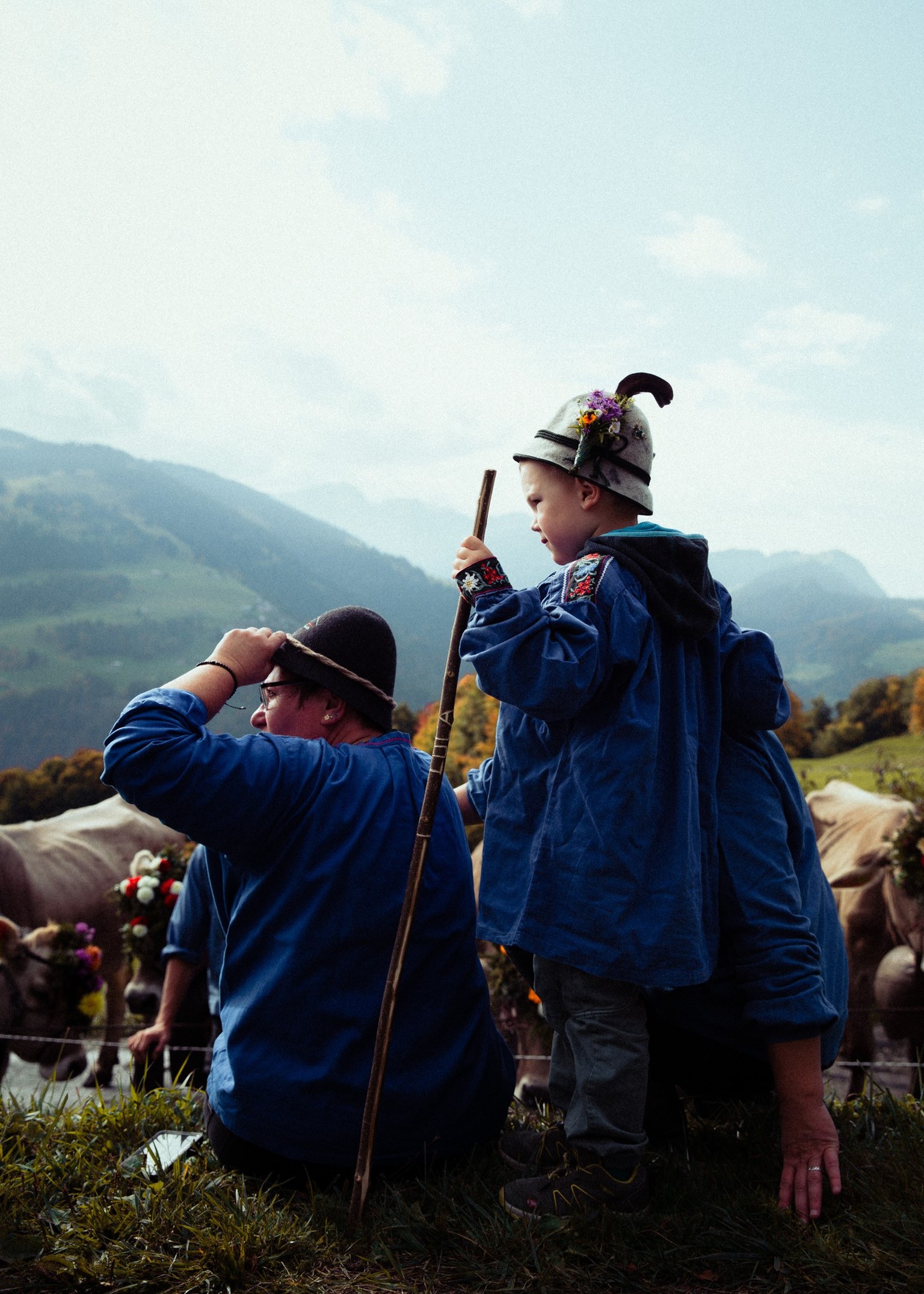 Prättigauer Alp Spektakel in Seewis, Oktober 2022