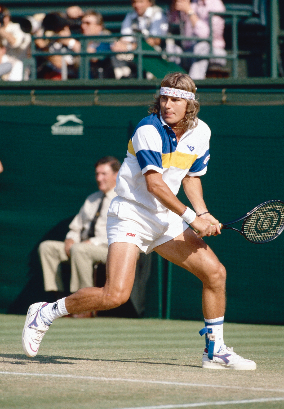 Lundgren war selbst als Tennisprofi aktiv.