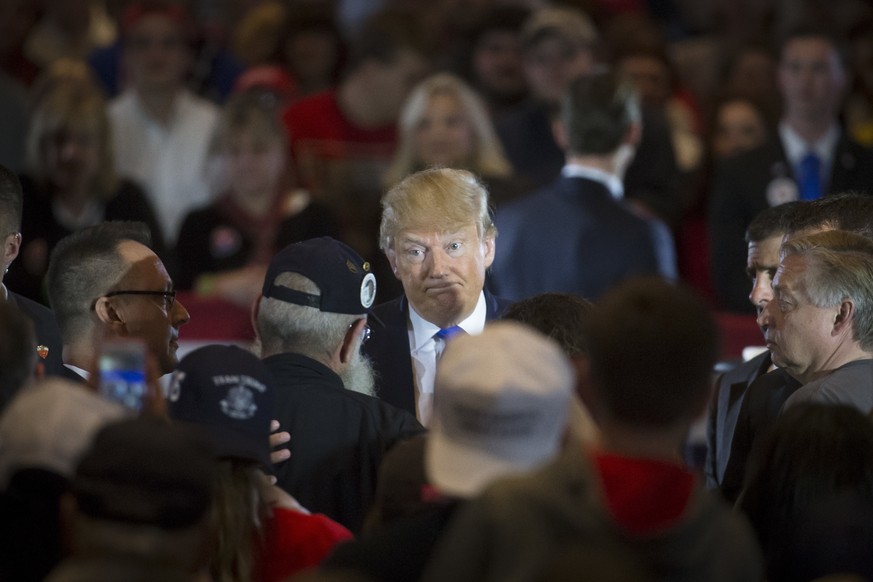 Reizfigur Trump kann sich keine Niederlage leisten.