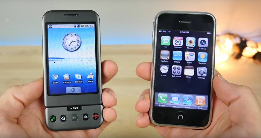 Mit diesen «Minis» ging der Smartphone-Boom 2007/2008 erst richtig los.