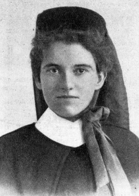 Elizabeth Kenny im August 1915 – die Erfinderin der Kenny-Behandlung gegen Kinderlähmung.
