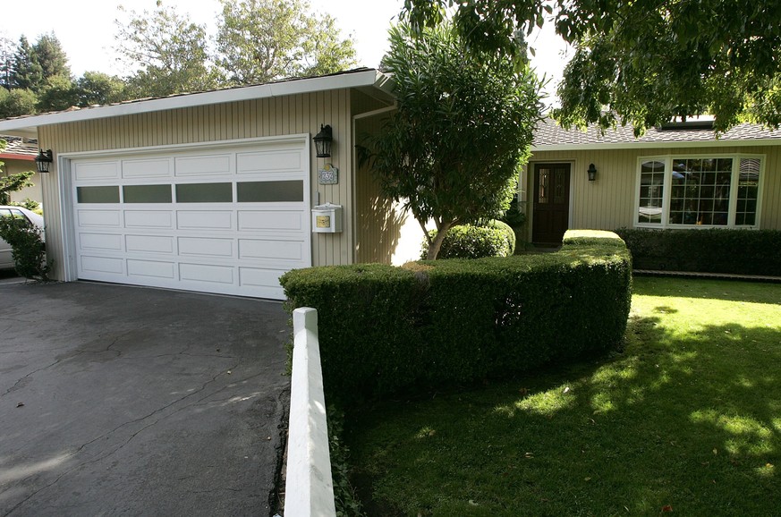 Das erste Google-Hauptquartier in Menlo Park, Kalifornien.