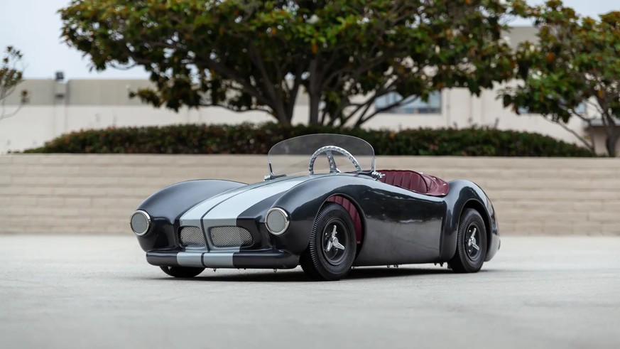 Offyette Sportster Child's Car 
$10,000 - $15,000 USD 
Rear-mounted Honda engine
https://rmsothebys.com/auctions/mo26/lots/n0003-offyette-sportster-childs-car/