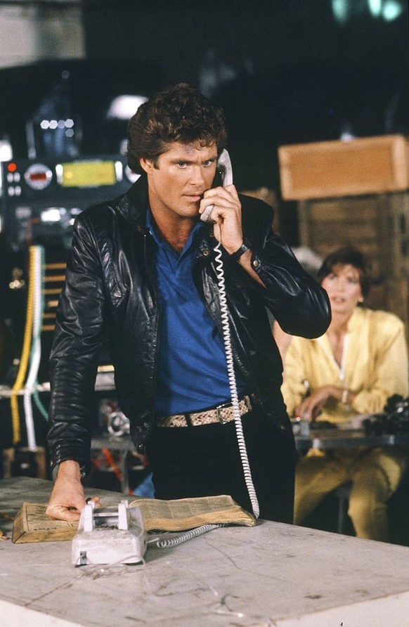 KNIGHT RIDER -- &quot;Knight of the Juggernaut&quot; Episode 1 -- Pictured: David Hasselhoff as Michael Knight -- Photo by: Gary Null/NBC/NBCU Photo Bank
