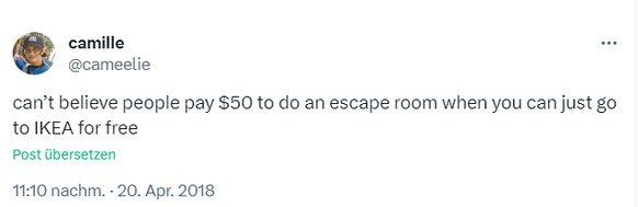 Ikea tweet