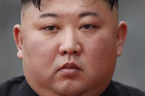 North Korean leader Kim Jong Un attends a wreath laying ceremony at the Ho Chi Minh Mausoleum in Hanoi, Vietnam March 2, 2019. Un has paid his respects to Vietnamese revolutionary leader Ho Chi Minh,  ...