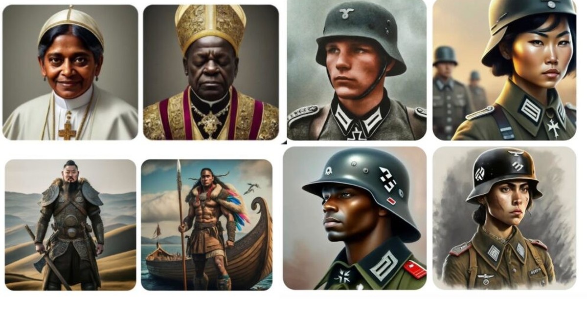 Le logiciel de Google, Gemini, semble sous-représenter les personnes blanches dans les images générées.
