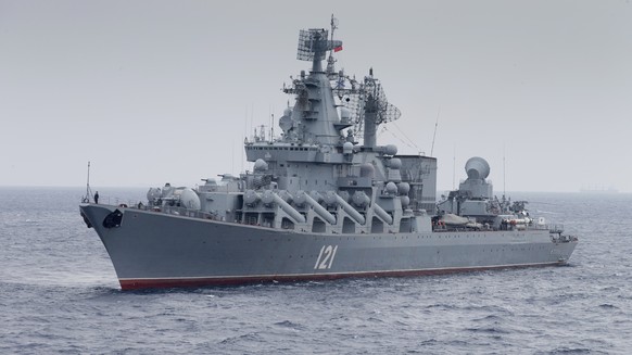 Die «Moskwa» im Dezember 2015.