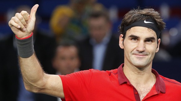 Am Ende war Roger Federer vielleicht auch einfach der glücklichere von zwei Tennisspielern.