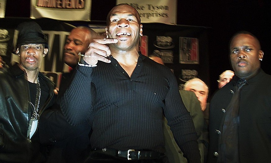Logischerweise darf Skandal-Boxer Mike Tyson nicht in der Liste fehlen.