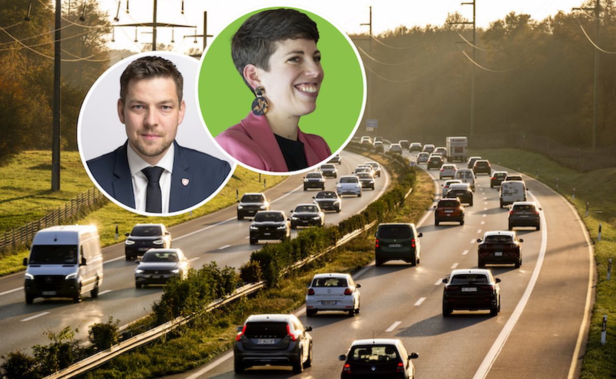 Votation sur les autoroutes: Lisa Mazzone (Verts) et Nicolas Kolly (UDC) s'expriment.