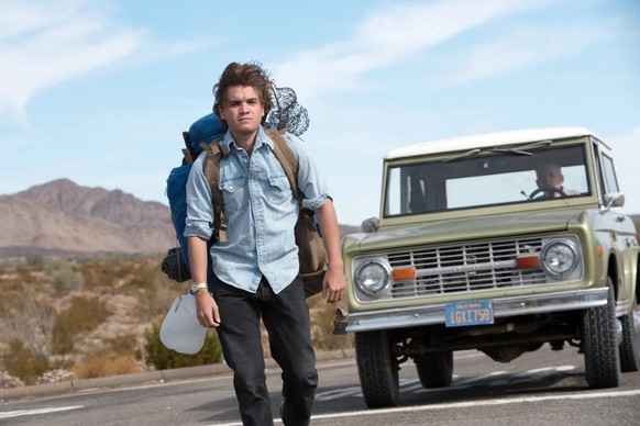 Schauspieler Emile Hirsch spielt im Kinofilm &quot;Into the Wild&quot; den Aussteiger Christopher McCandless.