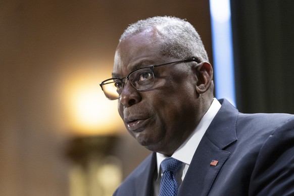 FILE - Defense Secretary Lloyd Austin testifies before a Senate Appropriations Committee on Capitol Hill in Washington, October 2014. 31, 2023. (AP Photo/Manuel Balce Ceneta, File) Lloyd Austin