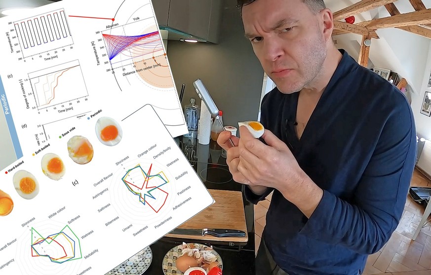 So geht das perfekte gekochte Ei – sagt die Wissenschaft. Wir machen den Selbsttest