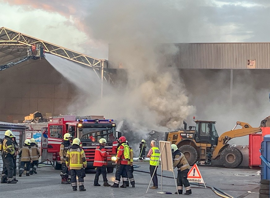 Verletzt wurde beim Brand niemand.