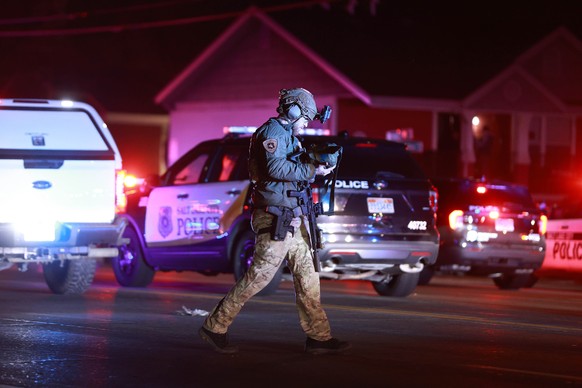 Police respond to a fatal shooting in a parking lot of The Church of Jesus Christ of Latter-day Saints in Salt Lake City on Wednesday, Jan. 7, 2025. (Rio Giancarlo/The Deseret News via AP)
Utah Shooti ...