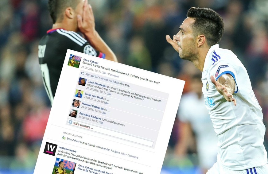 Streller und Frei zoffen sich und Zahavi macht die Fliege: Das wird heute Abend während Maccabi-Basel auf Facebook laufen