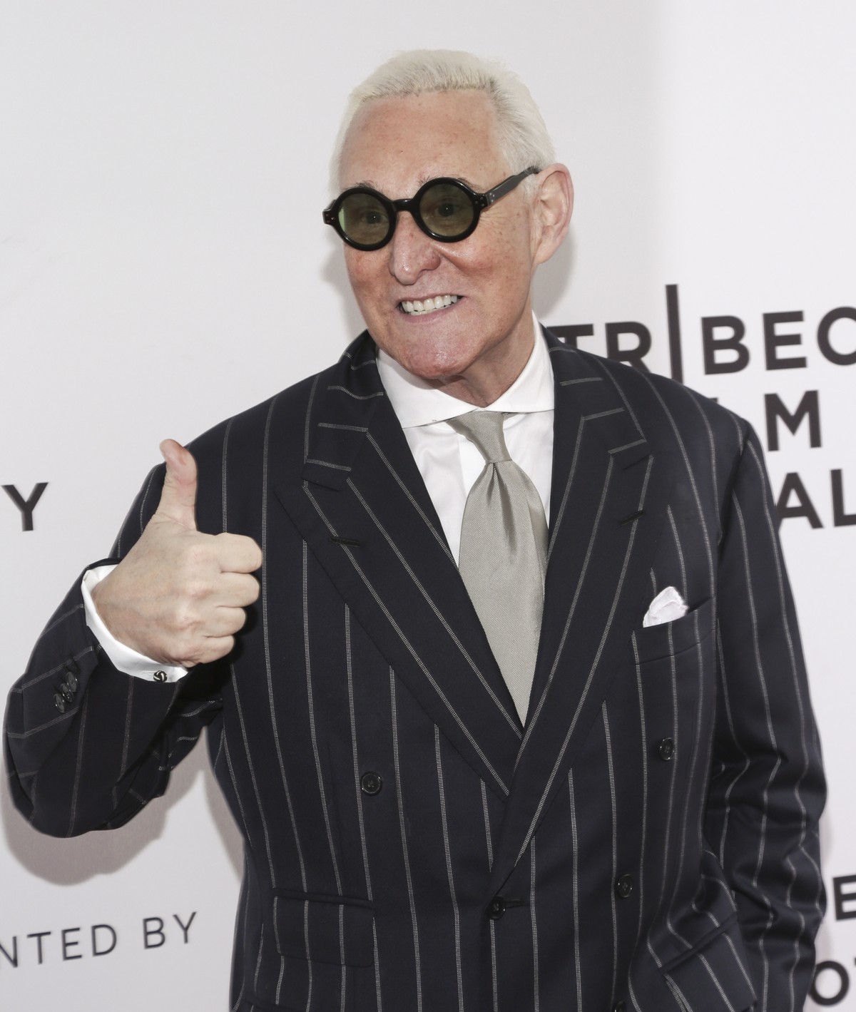 Political consultant Roger Stone attends a screening of "Get Me Roger Stone" at the SVA Theatre during the 2017 Tribeca Film Festival on Sunday, April 23, 2017 in New York. (Photo by Brent N ...